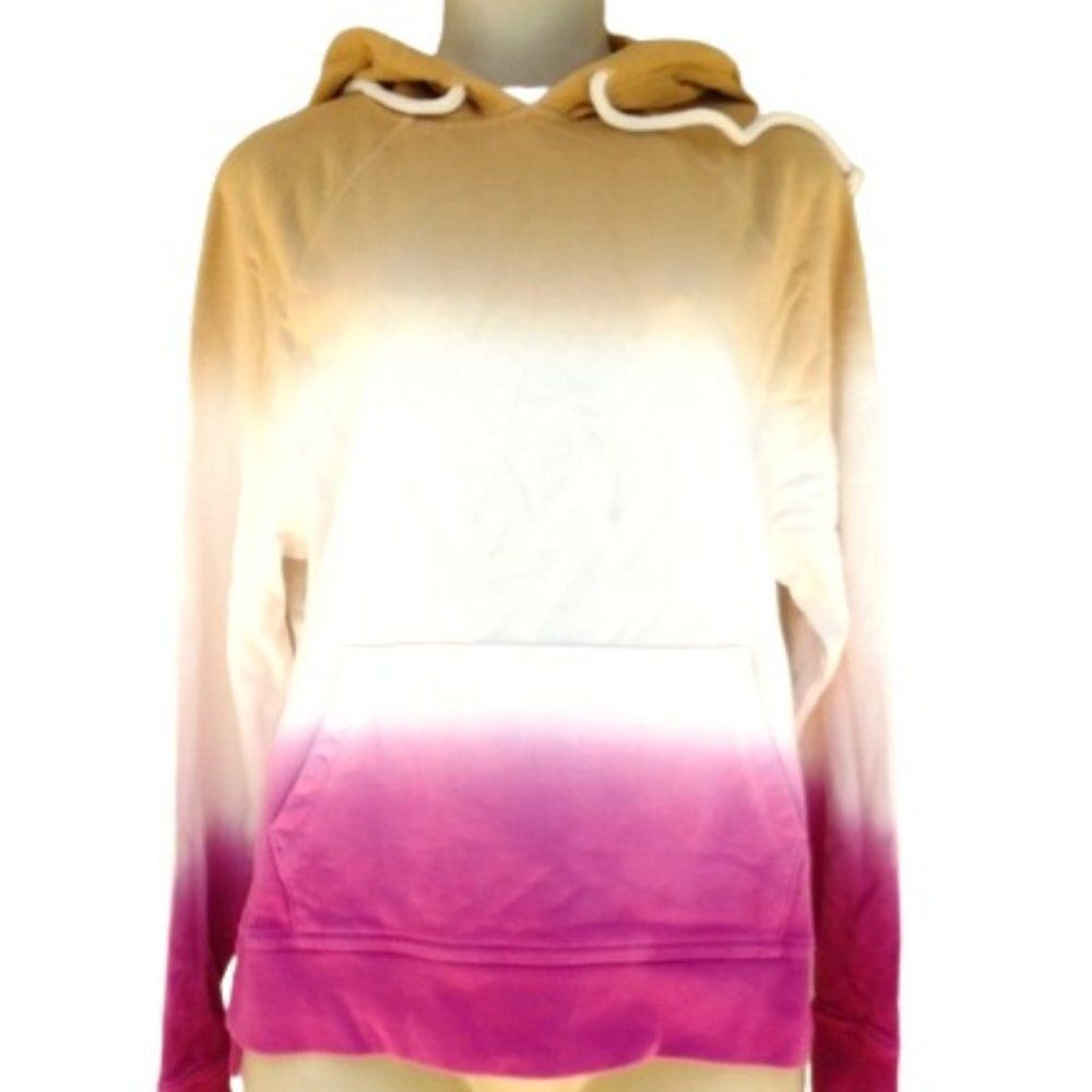 NWT Universal Threads Women's Dip-Dye Ombre Pullover Hoodie - Size S-117